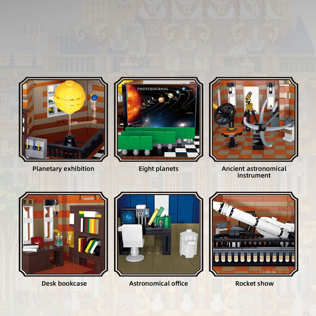 Royal Astronomy Museum Assembly Toy Building Blocks Set（14133PCS）