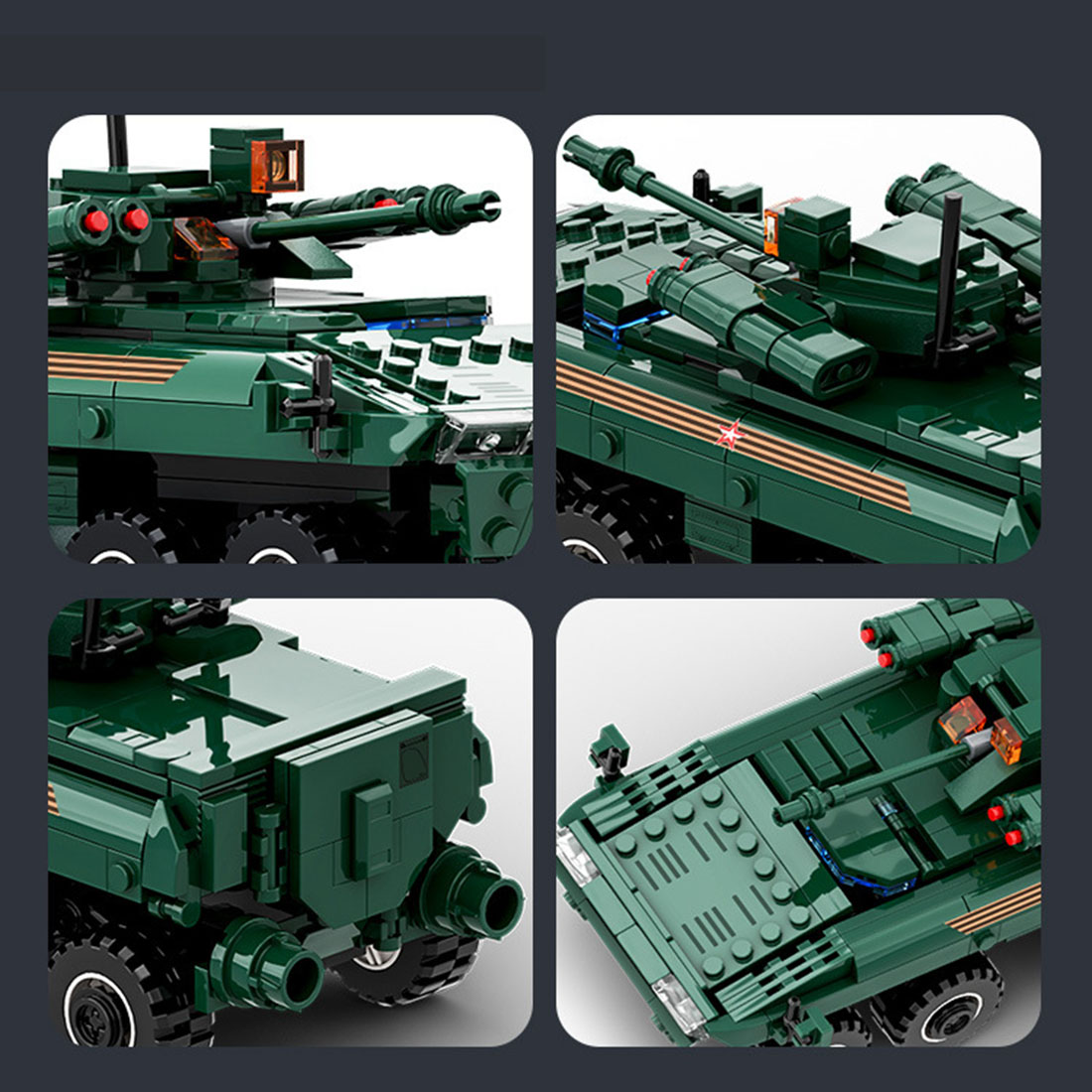Bumerang Infantry Fighting Vehicle Model Building Blocks Set (335pcs)