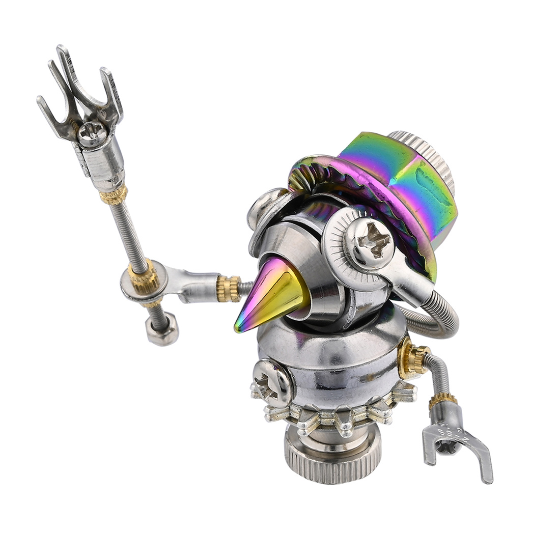 3D Metal Steampunk Mecha Assembly Model Kit Christmas Blind Box (500+PCS/Set of 7)