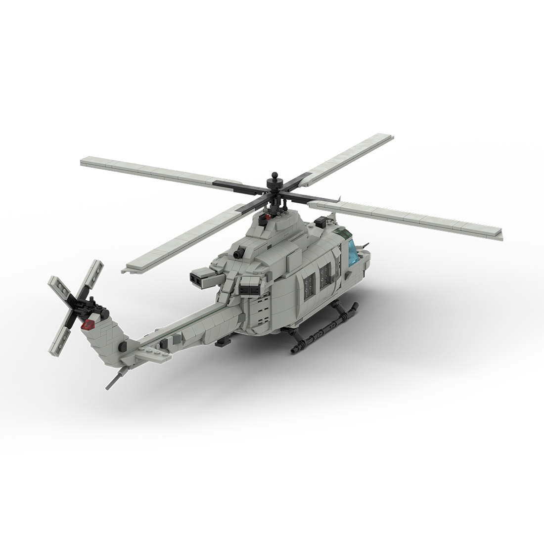 MOC-141242 Bell UH-1Y Venom Military Theme Building Blocks Set (1070PCS)