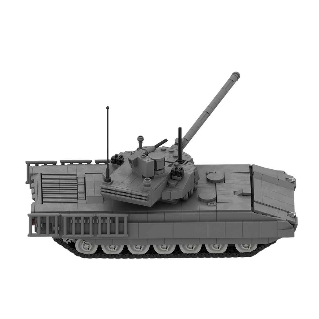 MOC-160223 T-14 Armata-MBT Main Battle Tank- 1/35 Scale Modern Russian Army Tank Model Building Blocks Set (1280PCS)