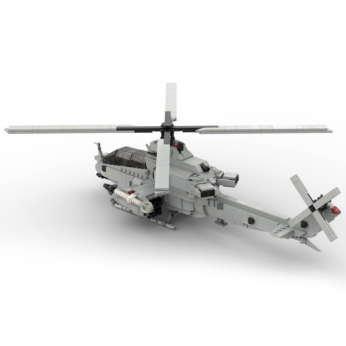 MOC-93584 Bell AH-1Z Viper Model Military Theme Building Blocks Toys Set (975PCS)