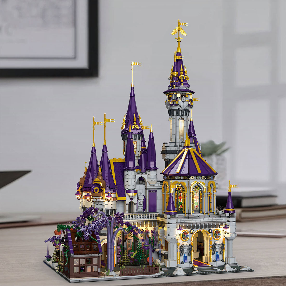 Magic Castle Assembly Toy Building Blocks Set（8514PCS）