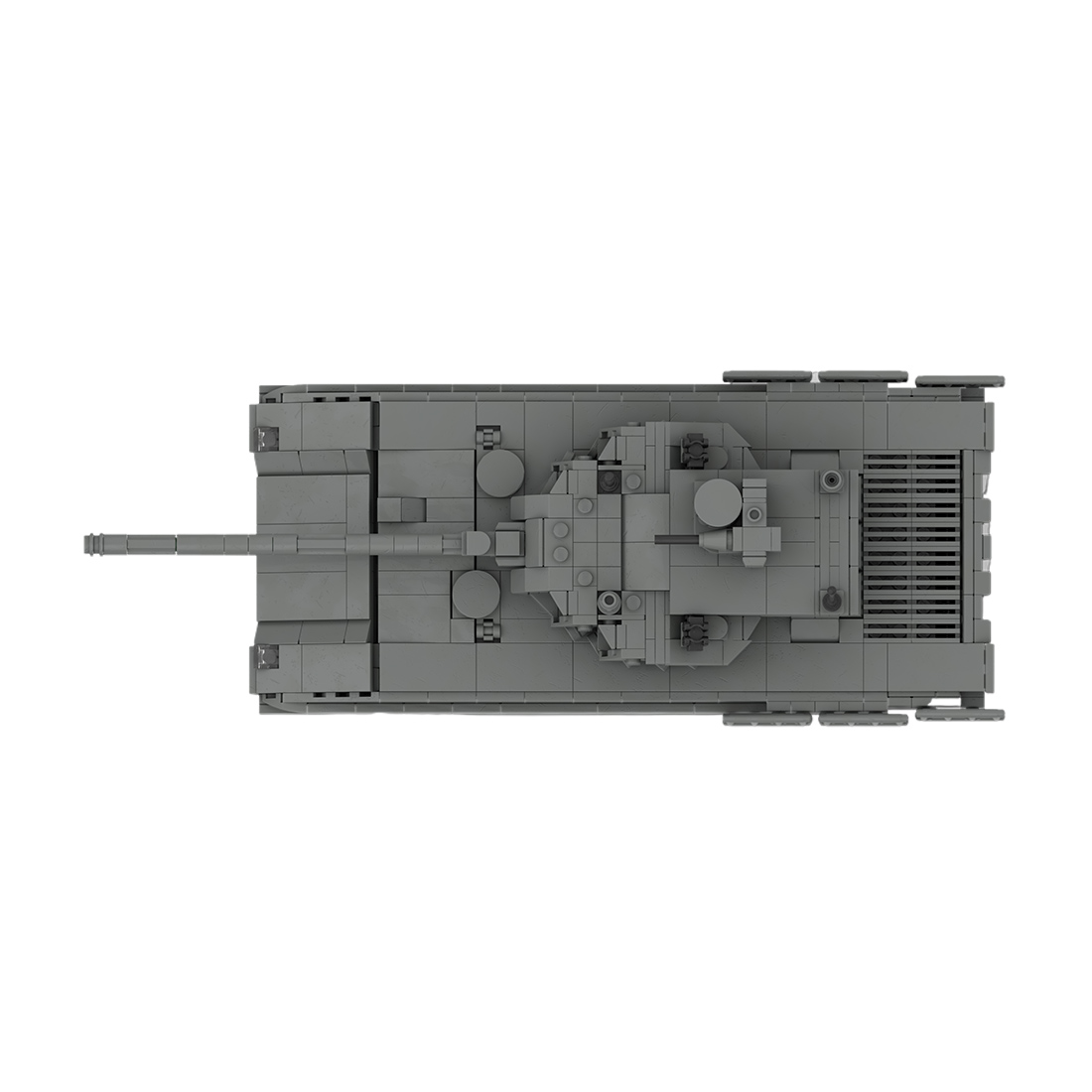 MOC-160223 T-14 Armata-MBT Main Battle Tank- 1/35 Scale Modern Russian Army Tank Model Building Blocks Set (1280PCS)