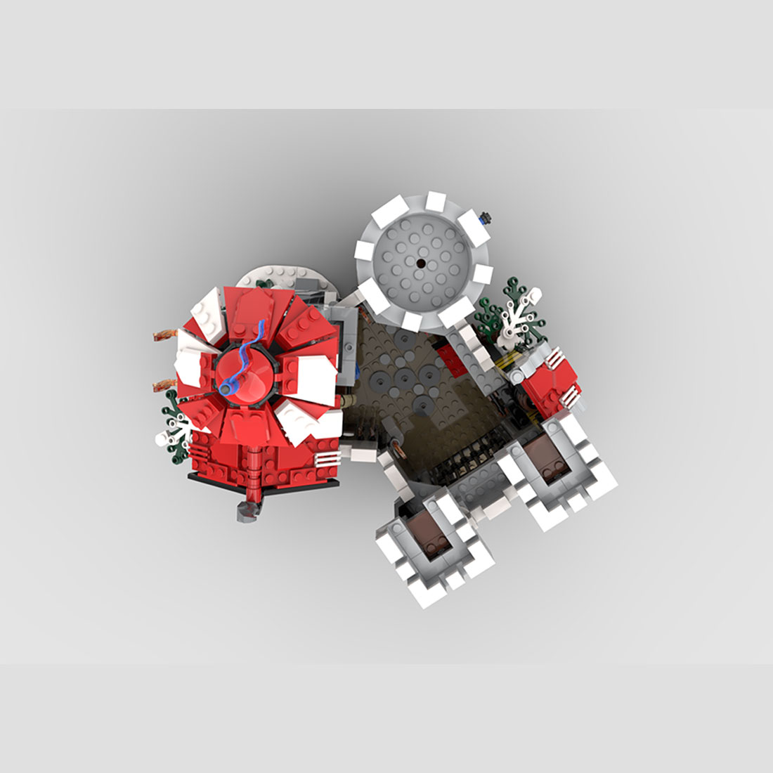 MOC-172863 Medieval Dragon Knights Castle Building Blocks Set (1216PCS)