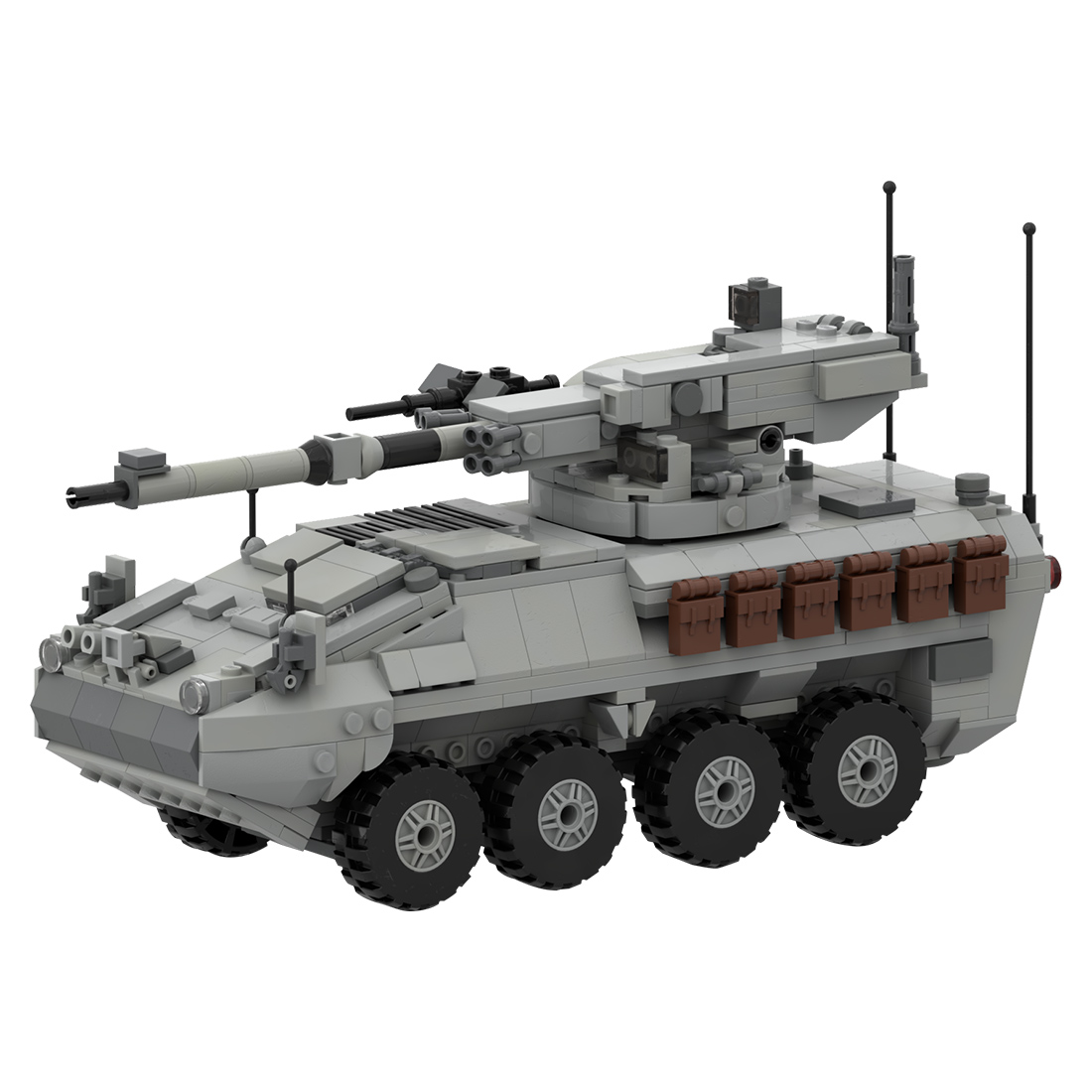 MOC-60244 M1128 Stryker MGS Military Model Building Blocks Set (767PCS)
