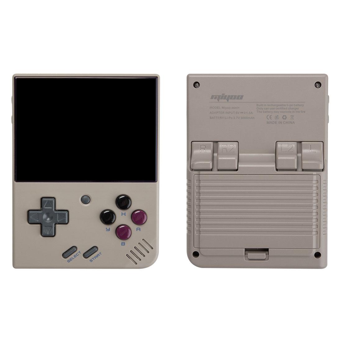 Miyoo Mini Plus 3.5-Inch Handheld Game Console (Grey)