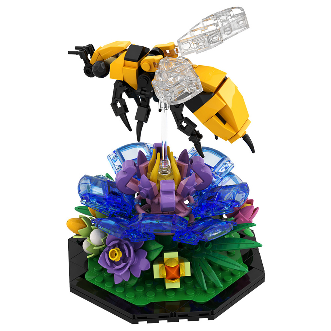 Insect Series - Bee Assembly Model Building Blocks Set Creative Ornament