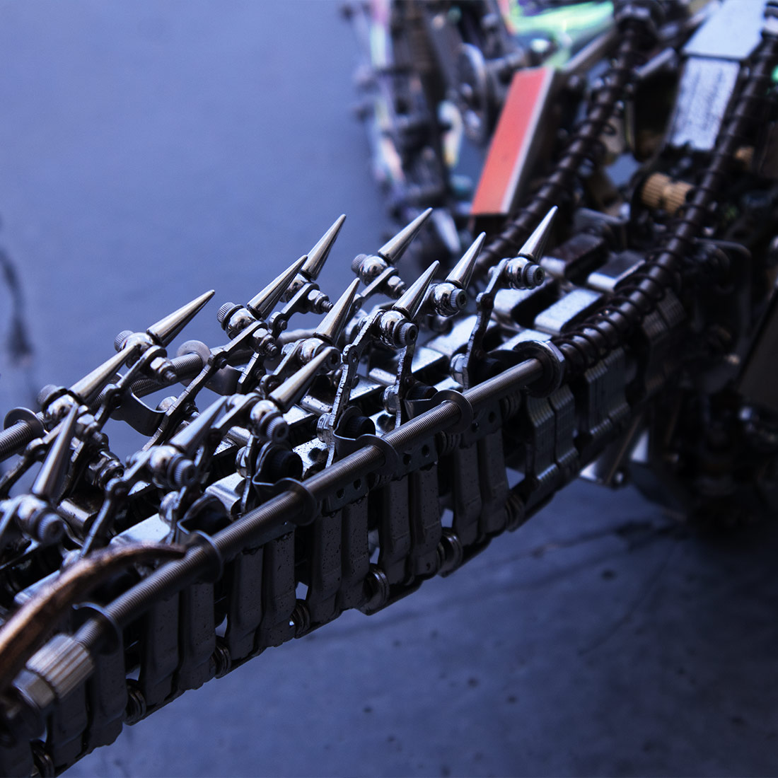 3D Metal Bloodthirsty Aurora Dragon Assembly Model Kit (3000+PCS)