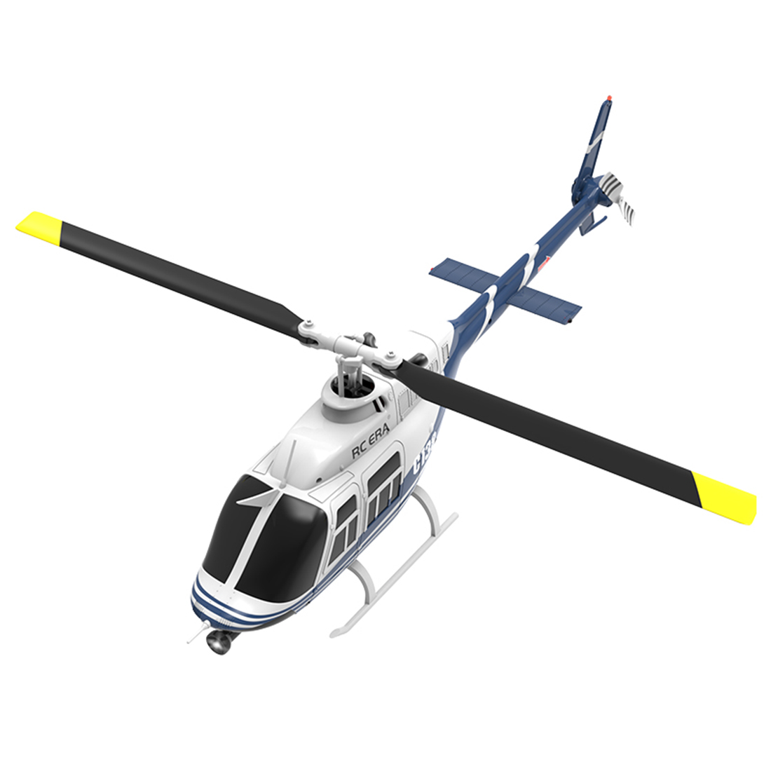 RC ERA C138 1/33 Scale 206 Helicopter 2.4G 6CH No Aileron Helicopter with Altitude Hold (RTF Version)