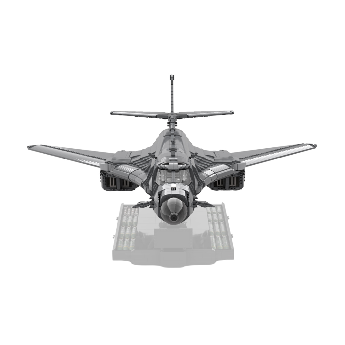 1/35 Scale B-1 Lancer Bomber Military Theme Building Blocks Set (8365PCS)