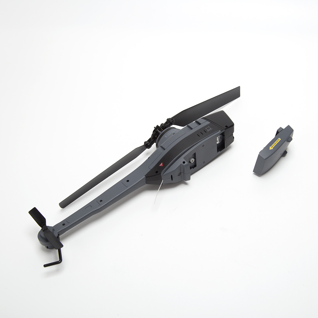 2.4G RC 4CH Black Hornet Aerial Vehicle Reconnaissance Military Aircraft Helicopter Model (RTF)