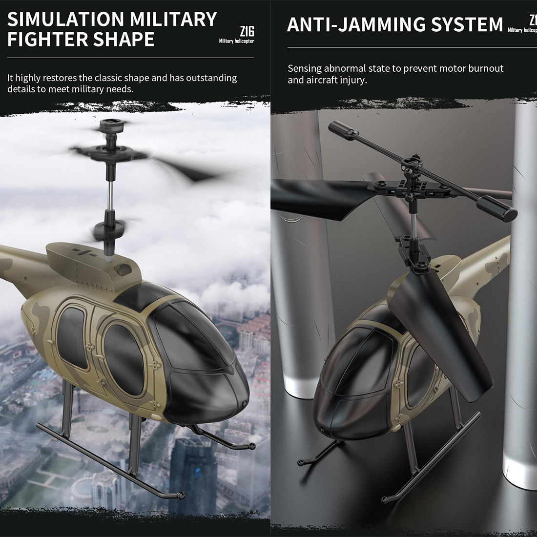 MD500 2.4G RC 4CH 6-axis Gyroscope Simulation Helicopter Model (RTF Version/Green)