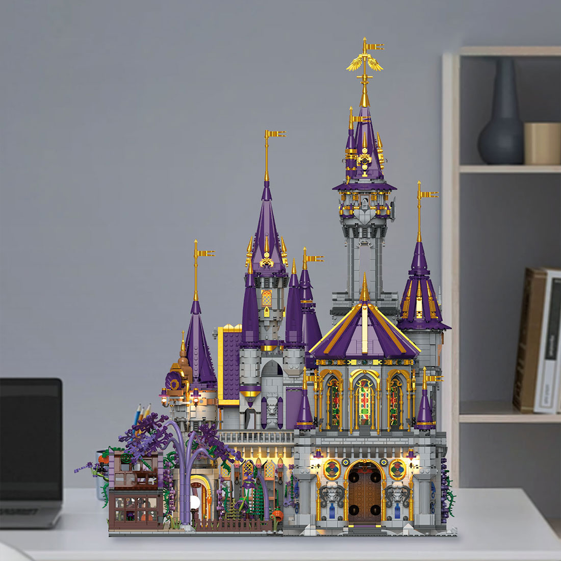 Magic Castle Assembly Toy Building Blocks Set（8514PCS）