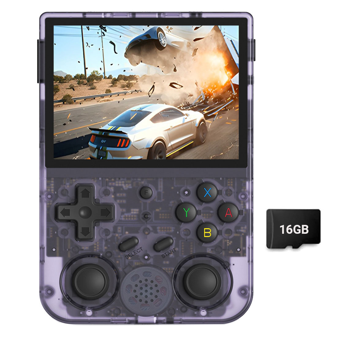 RG353V 3.5-Inch 16G+64G/128G/256G Handheld Game Console Built-in 15000/25000/34000+ Games
