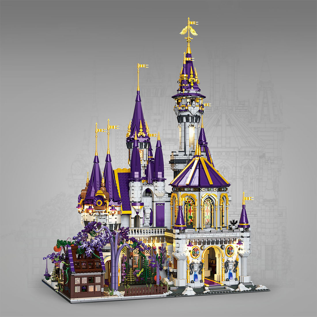 Magic Castle Assembly Toy Building Blocks Set（8514PCS）