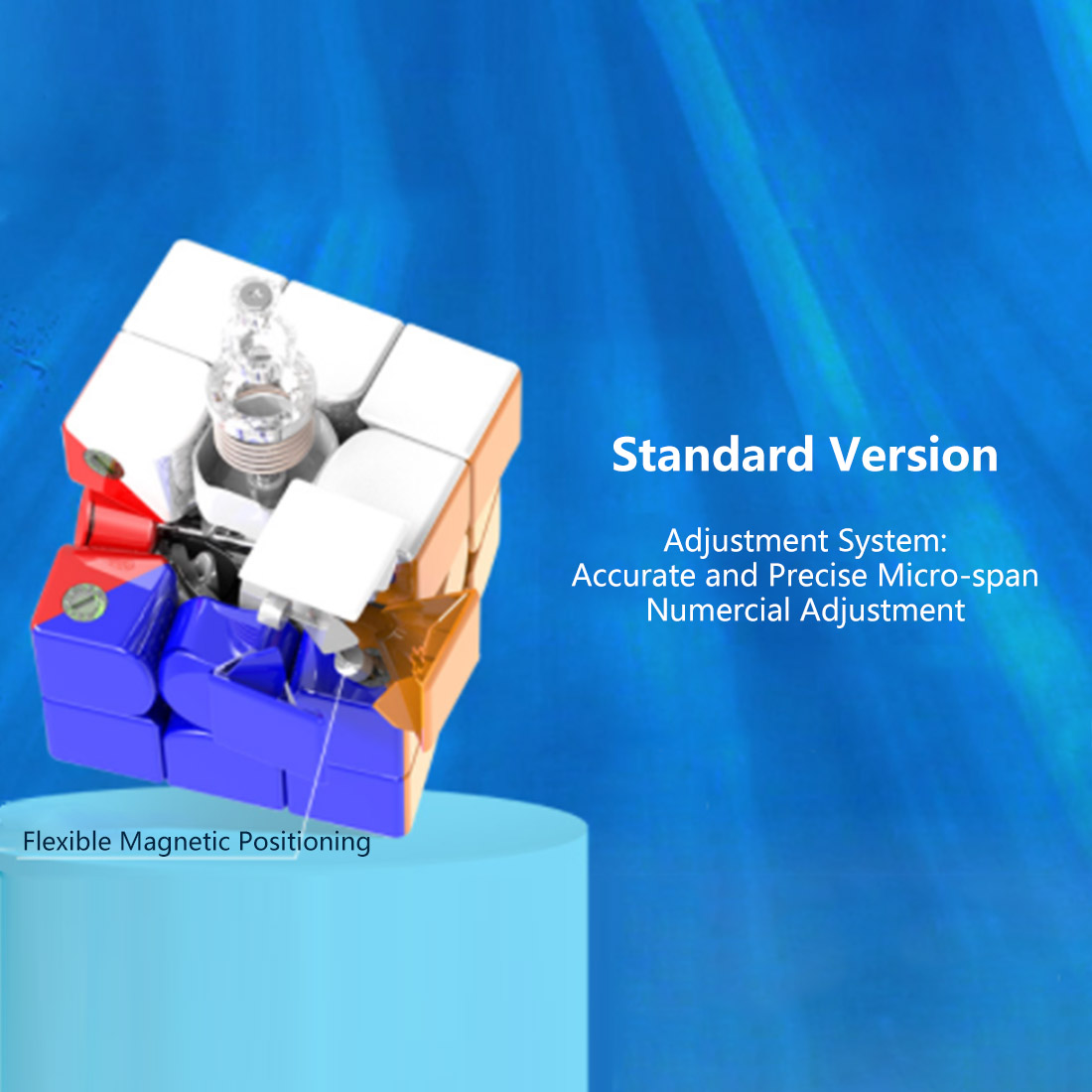 HAITUN Waverider V1 3x3 Magic Cube (Standard Version/Colorful)