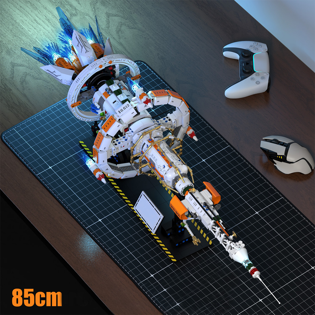 Futuristic Space Station Sci-Fi Building Blocks Set (1583PCS)