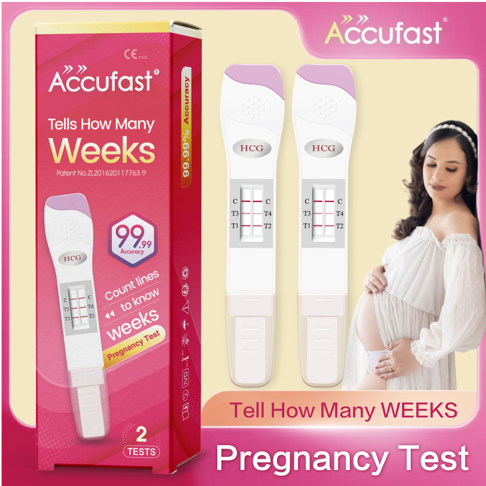 Weekly Pregnancy Test (pack of 2)-AccuFast