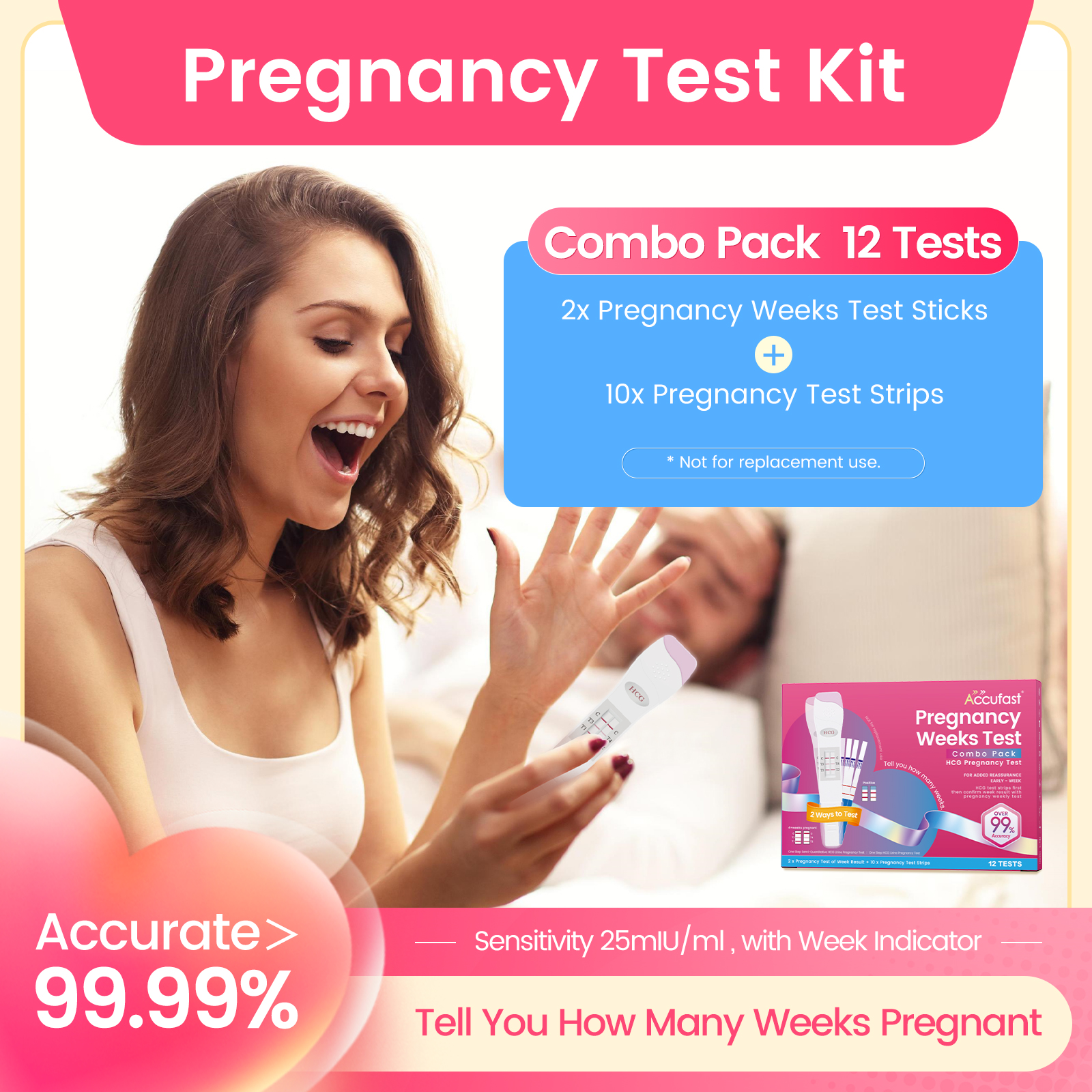 Pregnancy Week Test Kit-AccuFast