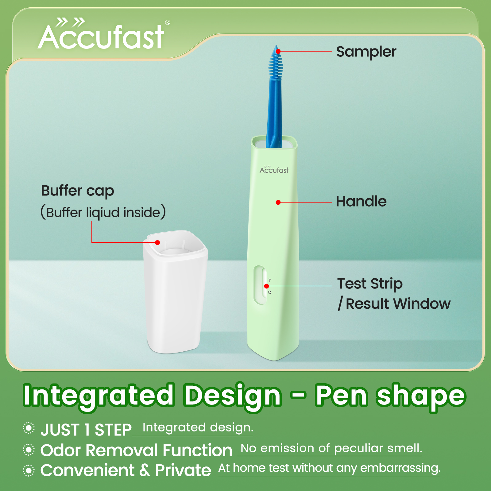 Upgraded H. Pylori Test – Fast, Easy, Accurate! Simplified for home use, giving quick and precise results. Detect early with confidence!-ACCUFAST