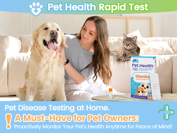 【 READY STOCK 】Test Kit Dog Cat Canine Distemper Virus Parvovirus Test Kit CCV/CDV/FPV/CPV