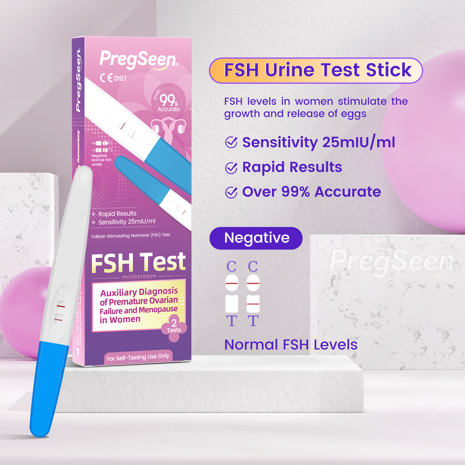 Female OvarianHealth（FSH）Test-AccuFast