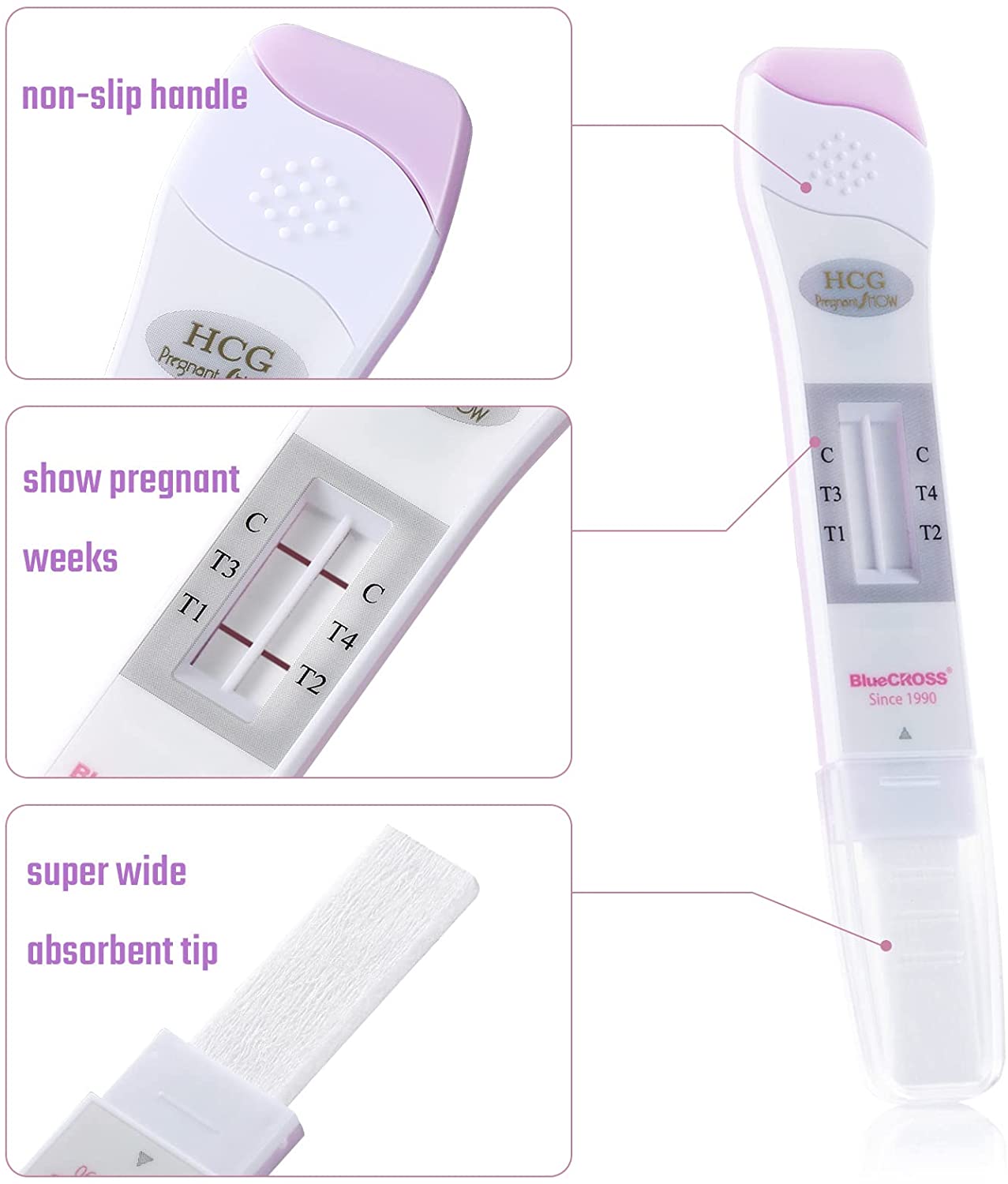 Reliable Weekly Pregnancy Test - 99% Accurate (1 Test)