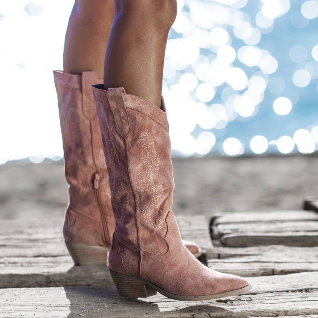 Pink Cowboy Boots Carmen
