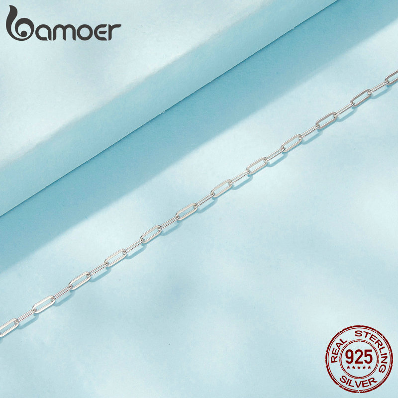 Minimal Square 925 Sterling Silver Bracelet