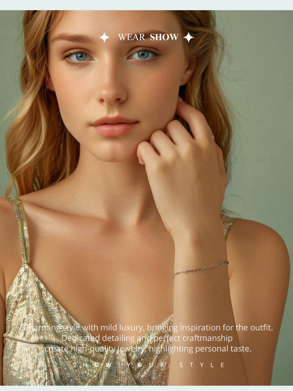 Minimal Square 925 Sterling Silver Bracelet