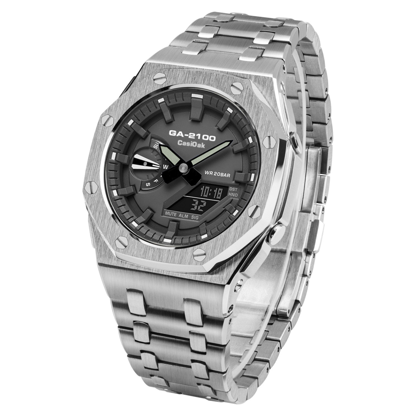 [SKXMOD] CasiOak Gen.4 Remake Sports Style Modding Kits | Bracelet Version