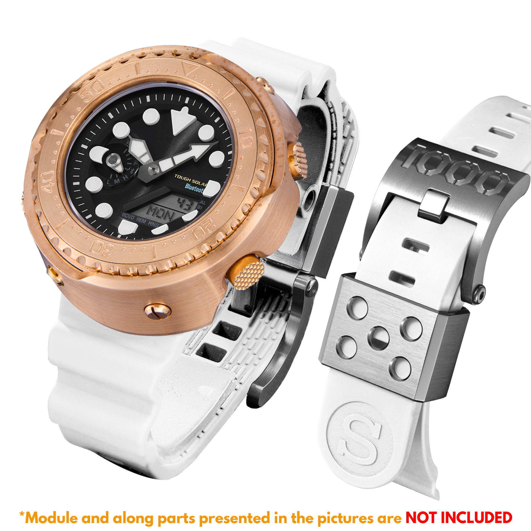 [SKXMOD] Ana-Digi Tuna Modding Kits | Bronze Version