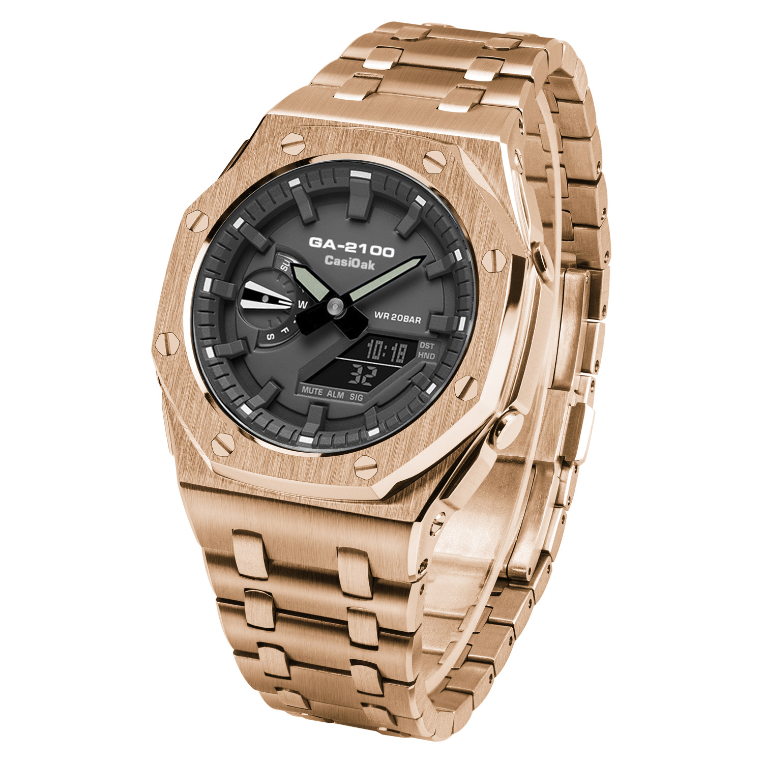 [SKXMOD] CasiOak Gen.4 Remake Sports Style Modding Kits | Bracelet Version