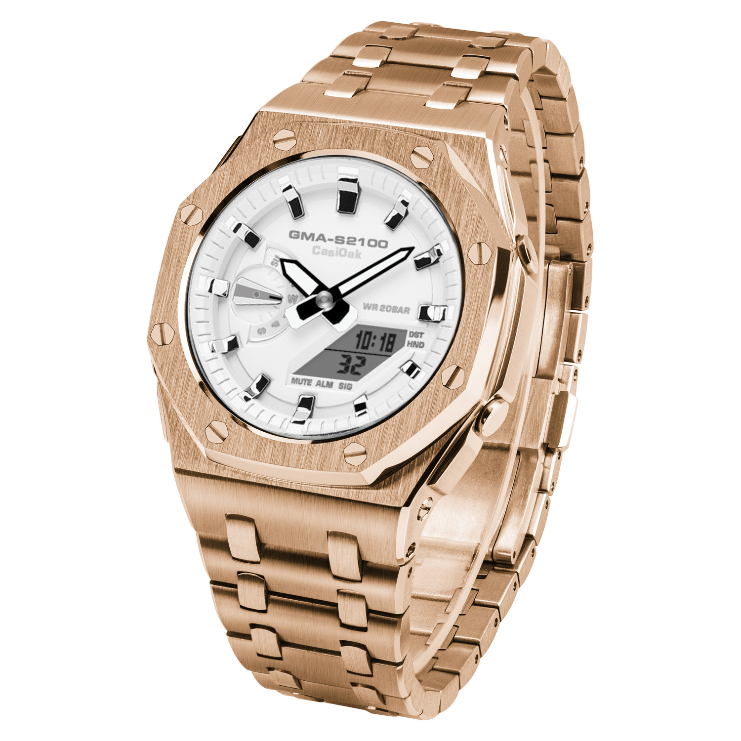 [SKXMOD] CasiOak Gen.4 Remake Sports Style Modding Kits | Bracelet Version