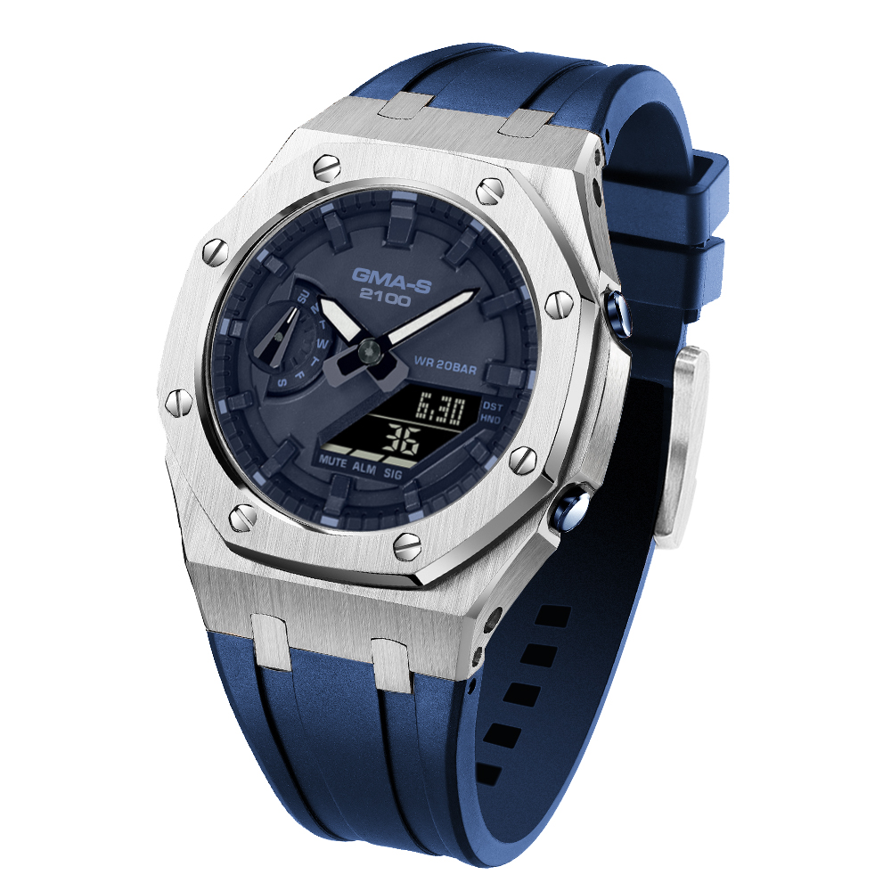 [SKXMOD] Gen.4 Remake CasiOak GMA-S2100 Series Modding Kits | Rubber Band Version