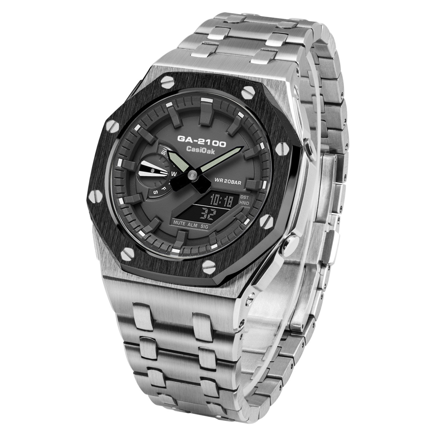 [SKXMOD] CasiOak Gen.4 Remake Sports Style Modding Kits | Bracelet Version