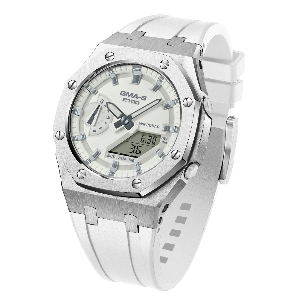 [SKXMOD] Gen.4 Remake CasiOak GMA-S2100 Series Modding Kits | Rubber Band Version