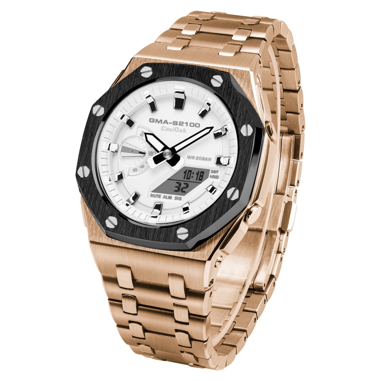 [SKXMOD] CasiOak Gen.4 Remake Sports Style Modding Kits | Bracelet Version