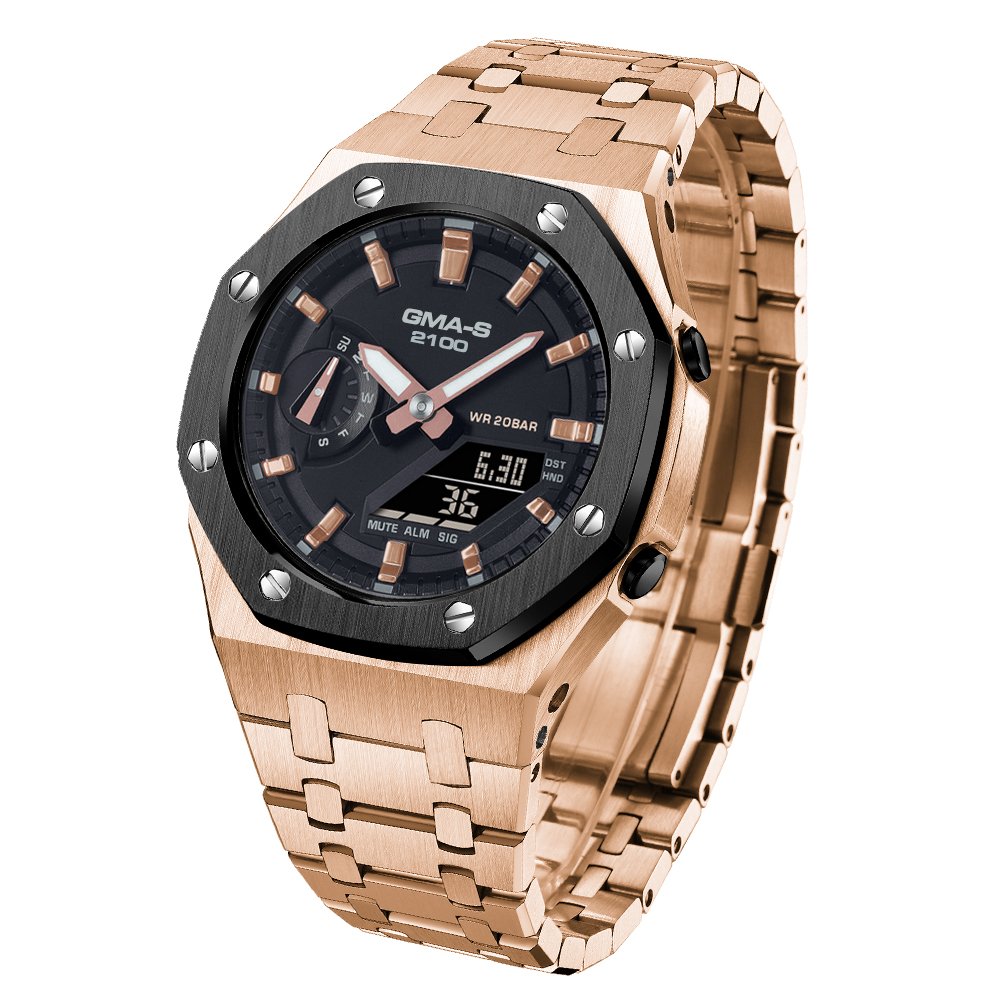 [SKXMOD] Gen.4 Remake CasiOak GMA-S2100 Series Modding Kits | Bracelet Version