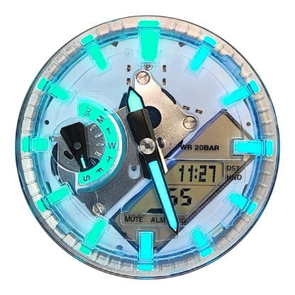 Transparent Dials for GA-2100/2110 Series