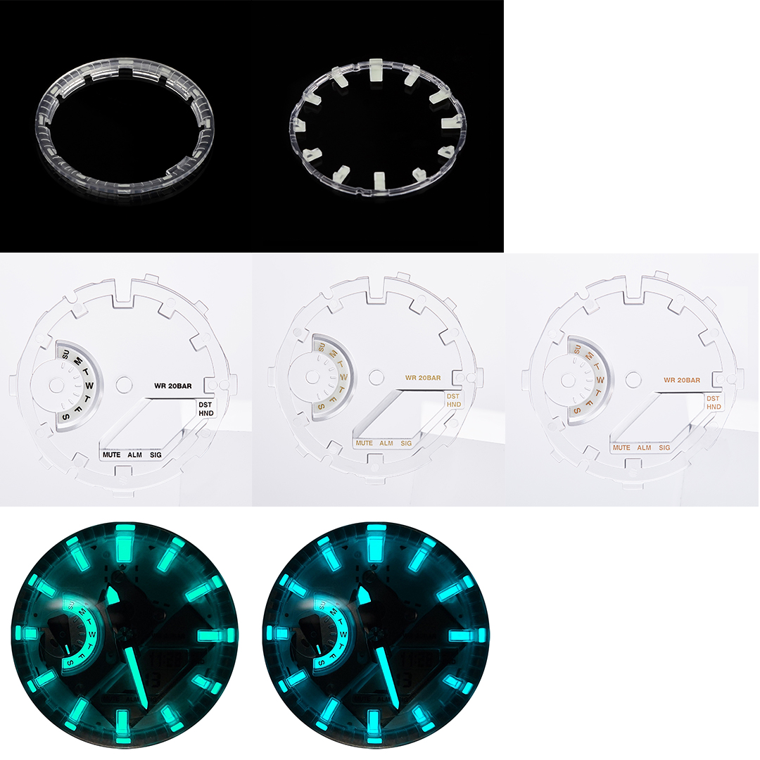 Transparent Dials for GA-2100/2110 Series