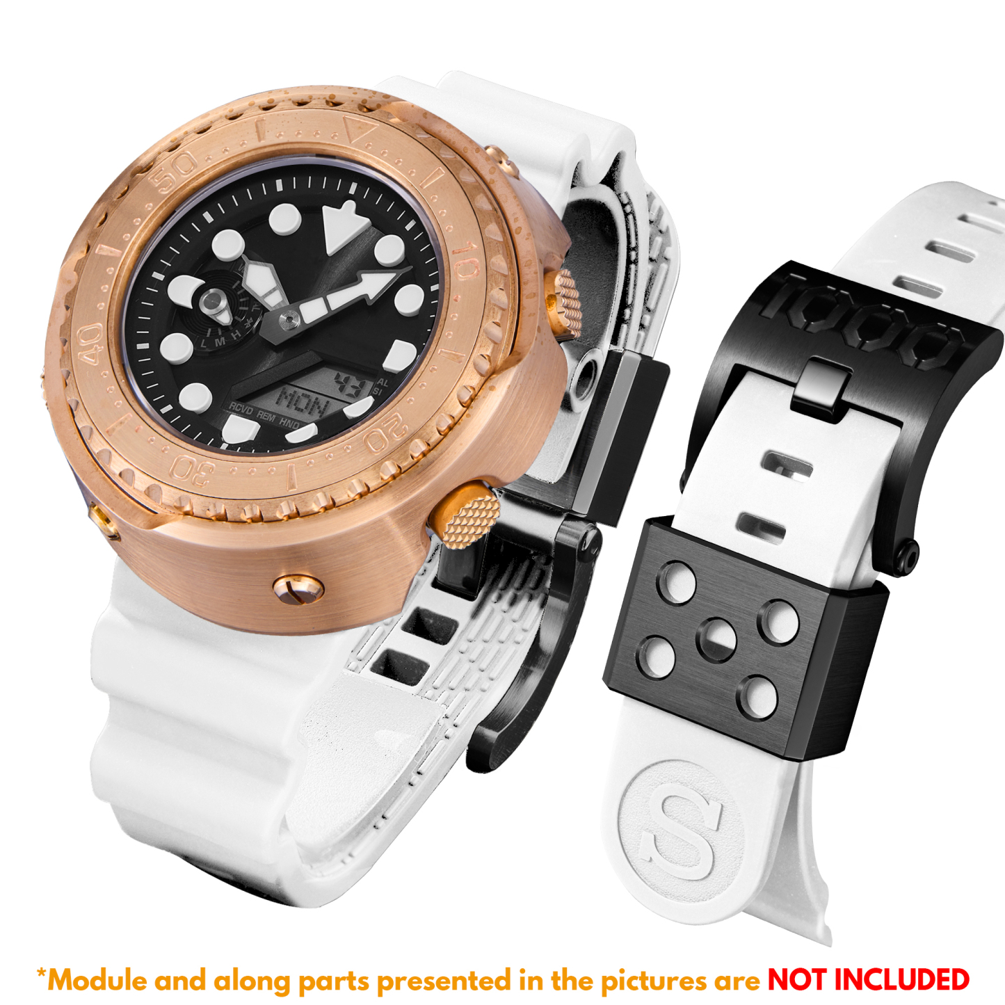 [SKXMOD] Ana-Digi Tuna Modding Kits | Bronze Version