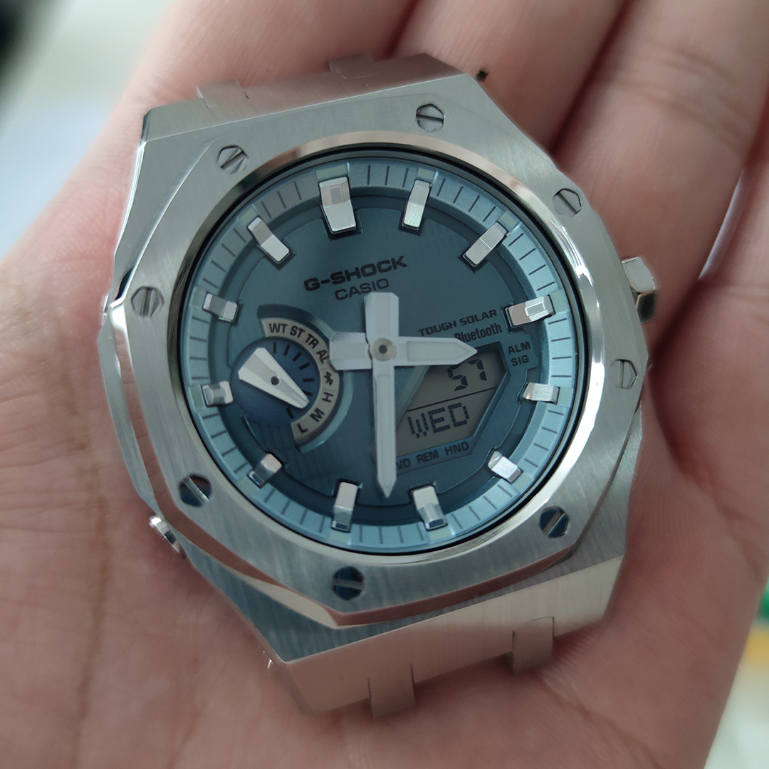 [SKXMOD] CasiOak GM & GBM 2100 Series Modding Kits | Bracelet & Rubber Band Version