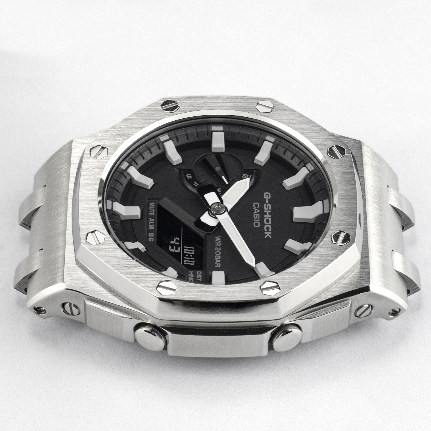 [SKXMOD] Gen.4 Remake Sports Style CasiOak Modding Kits | Bracelet Version