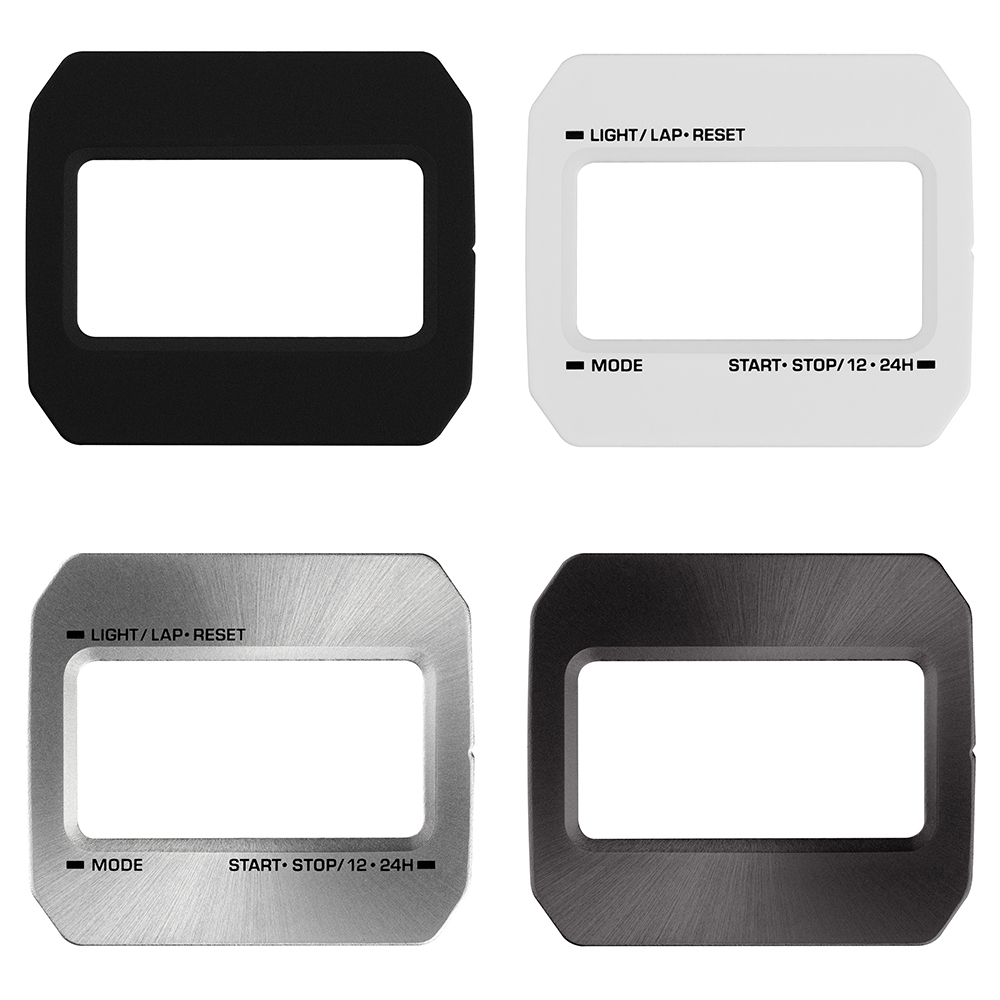 [SKXMOD] Faceplates for A168 & F-105W Series Modding Kits