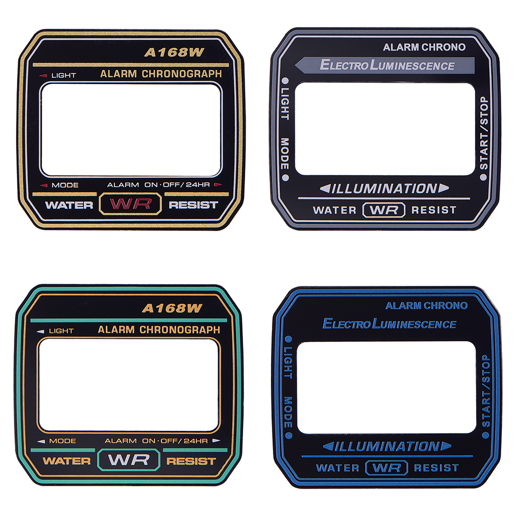 Faceplates for A168 & F-105W Series Modding Kits