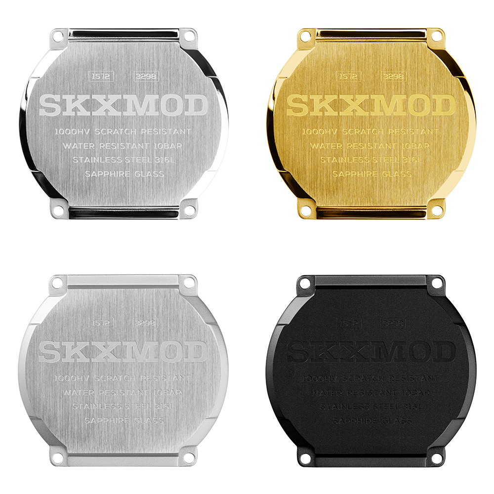 [SKXMOD] Caseback for A168 & F-105W Series Modding Kits