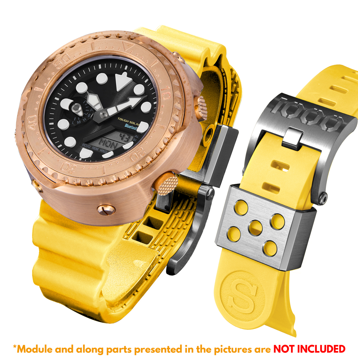 [SKXMOD] Ana-Digi Tuna Modding Kits | Bronze Version