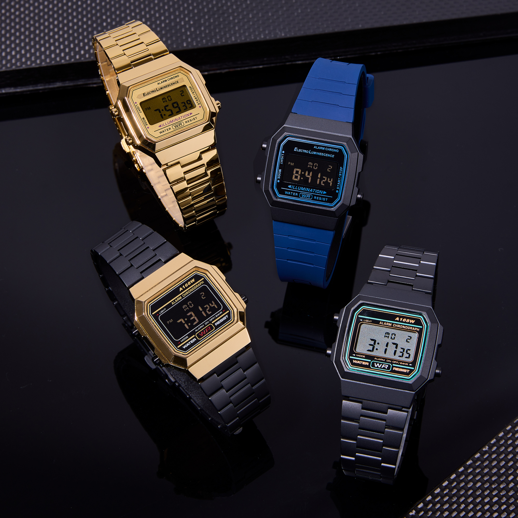 Faceplates for A168 & F-105W Series Modding Kits